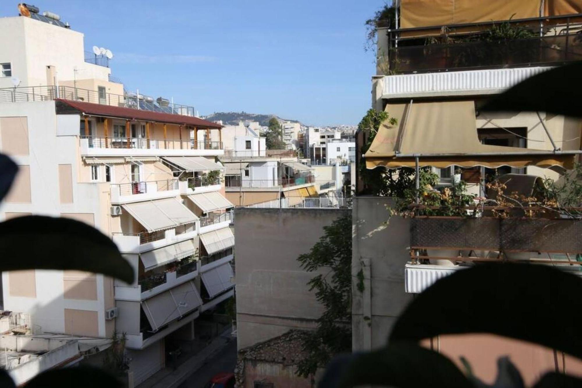דירות אתונה Penthouse Lux Flat With 2 Bd Next To Larissis מראה חיצוני תמונה