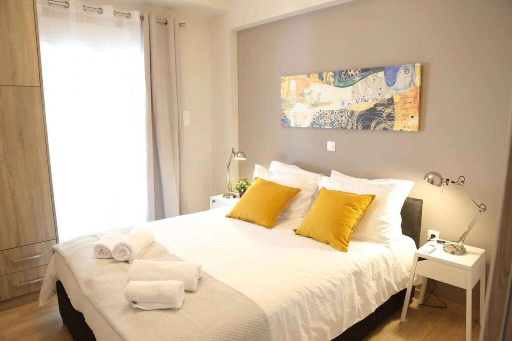 דירות אתונה Penthouse Lux Flat With 2 Bd Next To Larissis מראה חיצוני תמונה